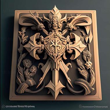 3D model Drakengard 2 game (STL)